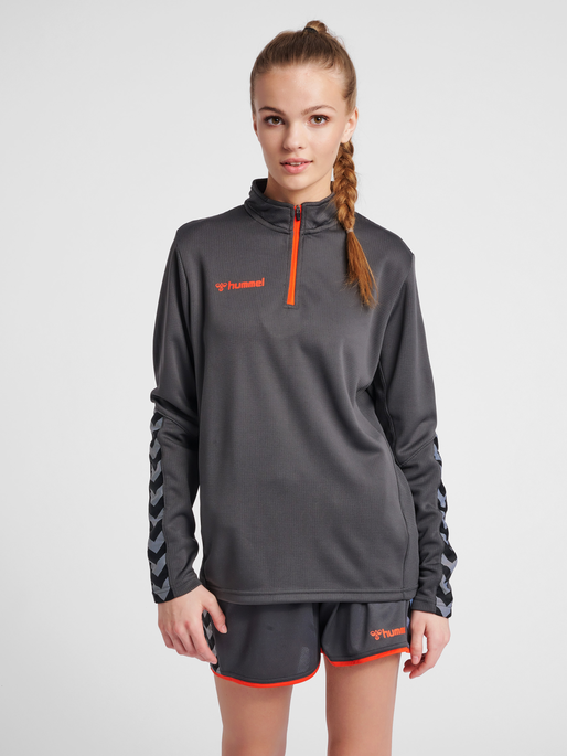 hmlAUTHENTIC HALF ZIP SWEATSHIRT WO