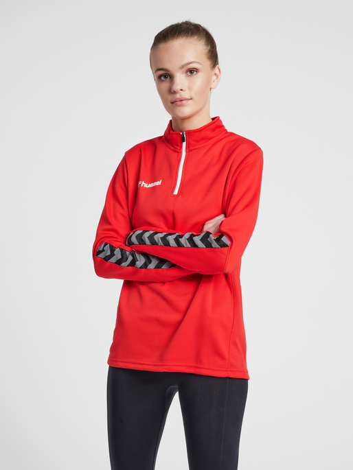 hmlAUTHENTIC HALF ZIP SWEATSHIRT WO