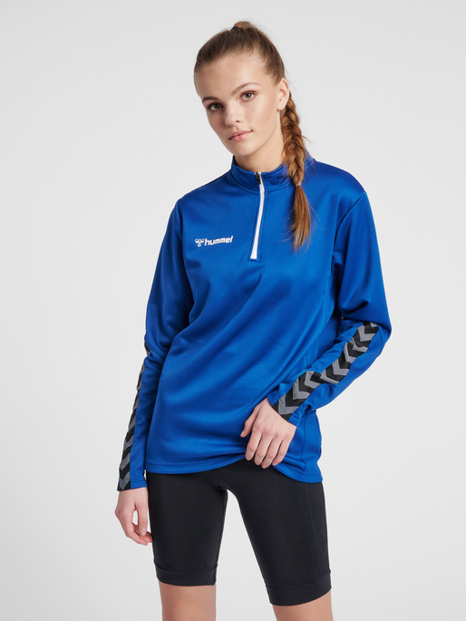hmlAUTHENTIC HALF ZIP SWEATSHIRT WO