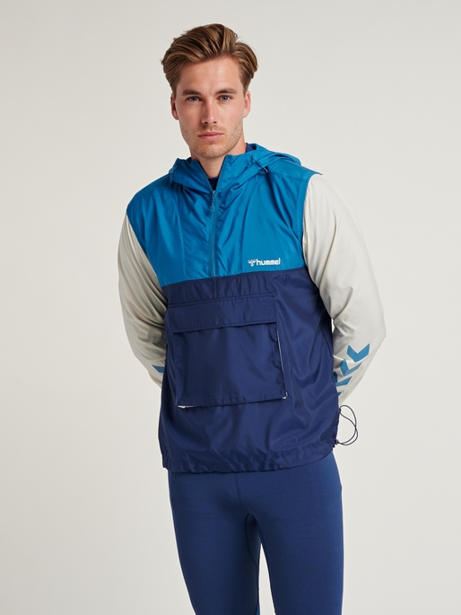 hmlAKELLO LOOSE HALF ZIP JACKET