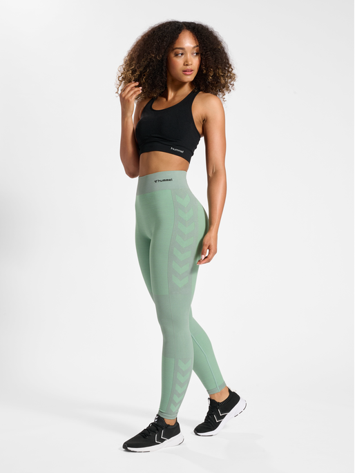 hmlCLEA SEAMLESS MID WAIST TIGHTS 2 hmlCLEA SEAMLESS MID WAIST TIGHTS
