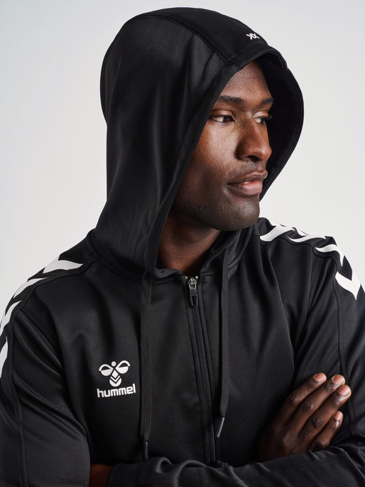 hmlCORE XK POLY ZIP HOOD SWEAT 4 hmlCORE XK POLY ZIP HOOD SWEAT