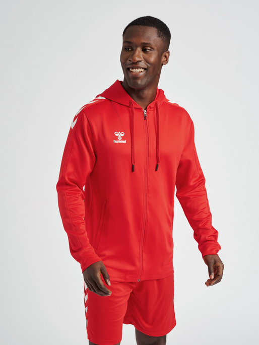 hmlCORE XK POLY ZIP HOOD SWEAT 1 hmlCORE XK POLY ZIP HOOD SWEAT