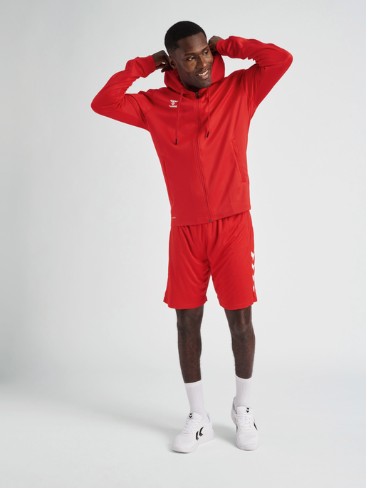 hmlCORE XK POLY ZIP HOOD SWEAT 2 hmlCORE XK POLY ZIP HOOD SWEAT
