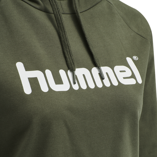 HMLGO COTTON LOGO HOODIE WOMAN 4 HMLGO COTTON LOGO HOODIE WOMAN