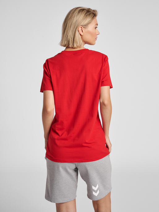 HUMMEL GO COTTON LOGO T-SHIRT WOMAN S/S 3 HUMMEL GO COTTON LOGO T-SHIRT WOMAN S/S