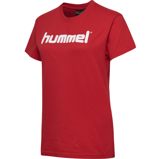 HUMMEL GO COTTON LOGO T-SHIRT WOMAN S/S 4 HUMMEL GO COTTON LOGO T-SHIRT WOMAN S/S