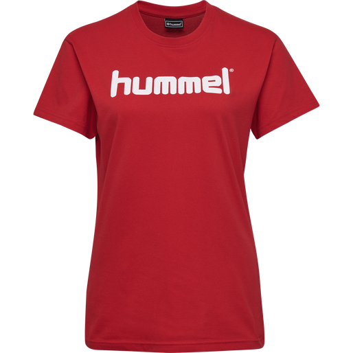 HUMMEL GO COTTON LOGO T-SHIRT WOMAN S/S 6 HUMMEL GO COTTON LOGO T-SHIRT WOMAN S/S