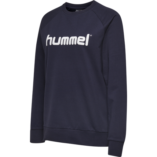 HUMMEL GO COTTON LOGO SWEATSHIRT WOMAN 4 HUMMEL GO COTTON LOGO SWEATSHIRT WOMAN