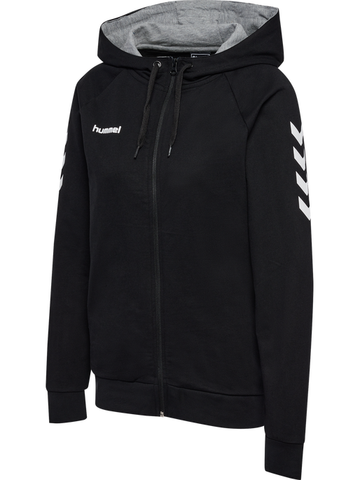 HMLGO COTTON ZIP HOODIE WOMAN 1 HMLGO COTTON ZIP HOODIE WOMAN